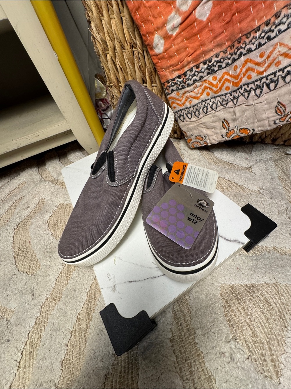 Mens Croc slip on sneaker